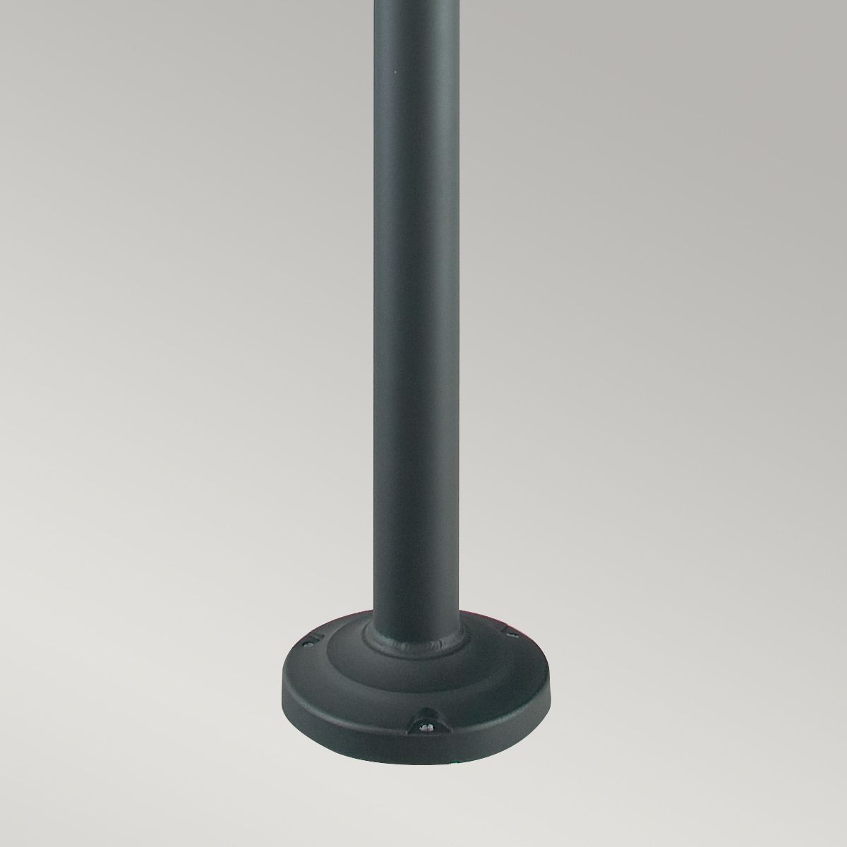 Stockholm 1/2Lt Lamp Post - Black/Galvanised IP54  E27