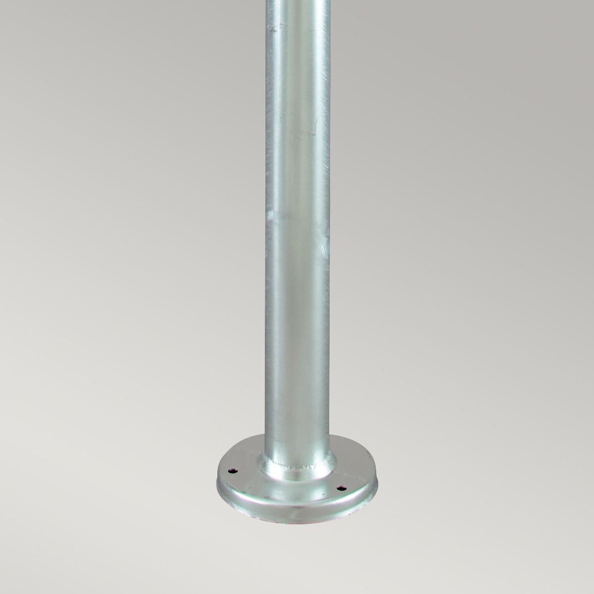 Stockholm 1/2Lt Lamp Post - Black/Galvanised IP54  E27