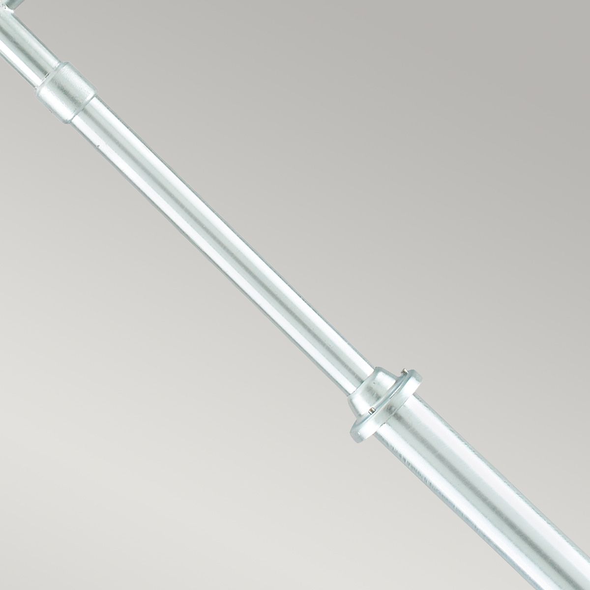 Stockholm 1/2Lt Lamp Post - Black/Galvanised IP54  E27