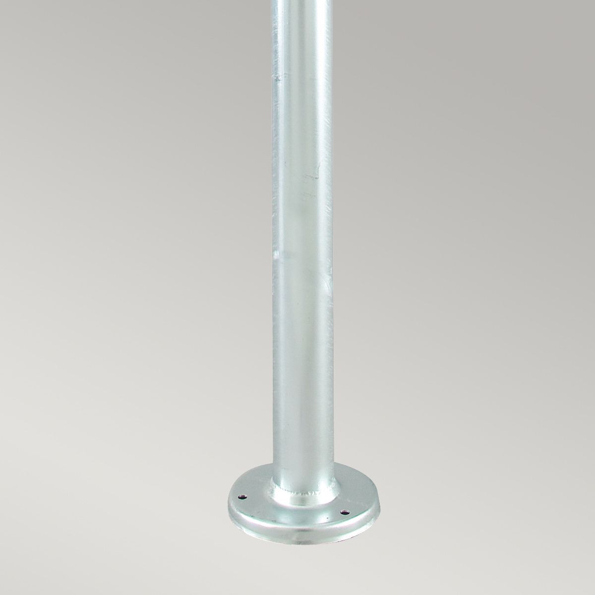 Stockholm 1/2Lt Lamp Post - Black/Galvanised IP54  E27