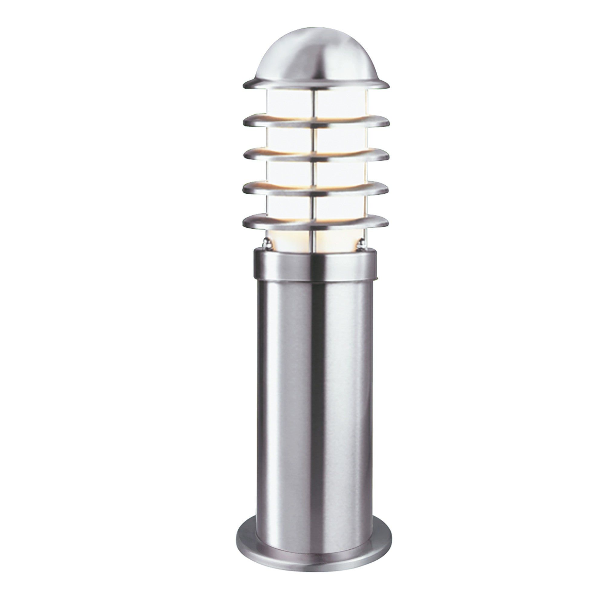 Louvre Stainless steel IP44 Outdoor Bollard Light  (900/450)