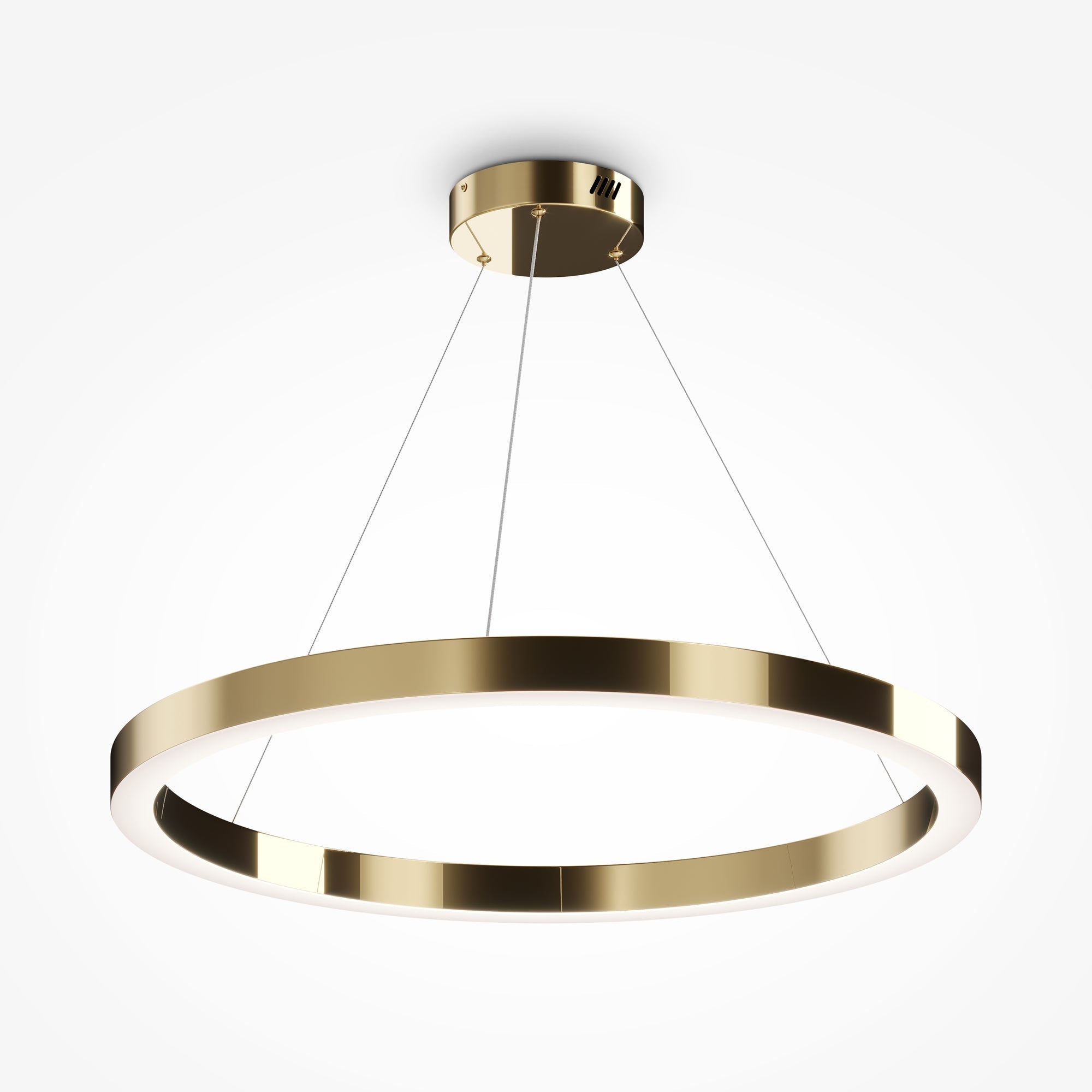 Saturno Small/Medium/Large LED Hanging Light - Brass Finish