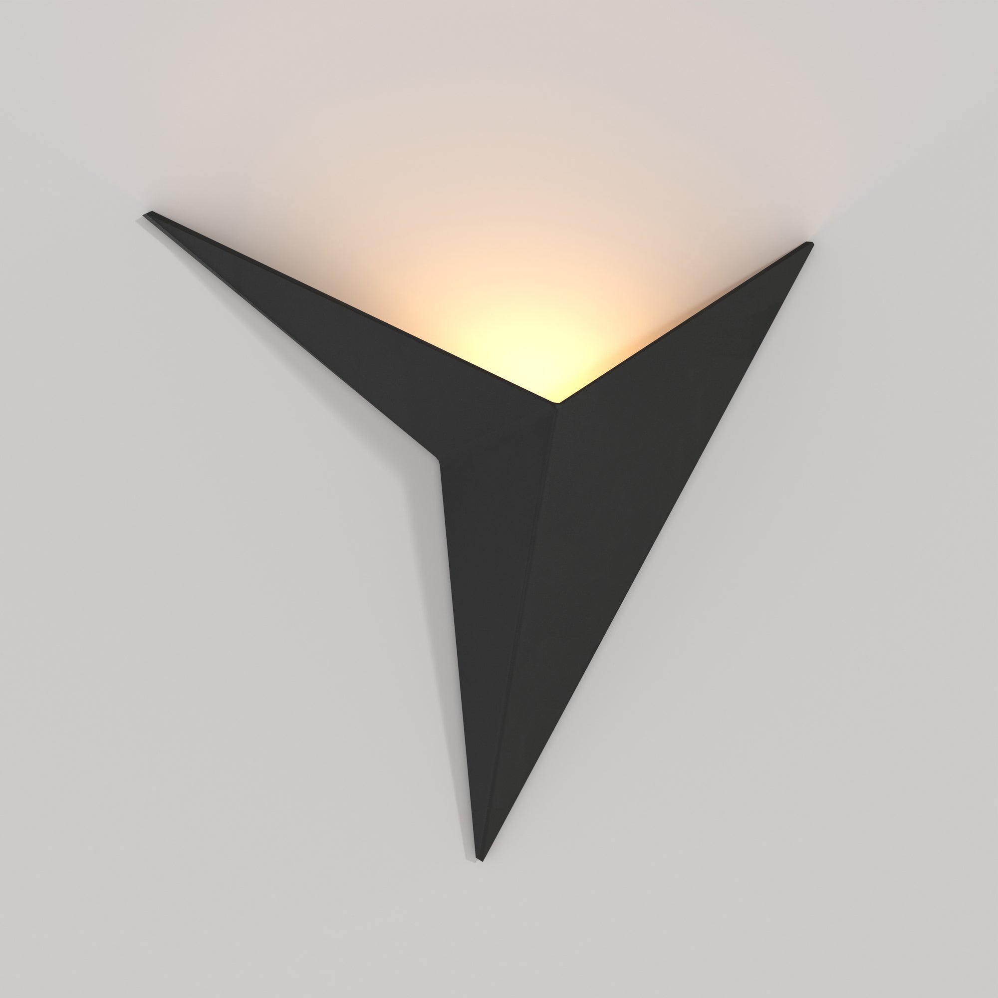 Trame Indoor LED Wall Light - White/Black Finish