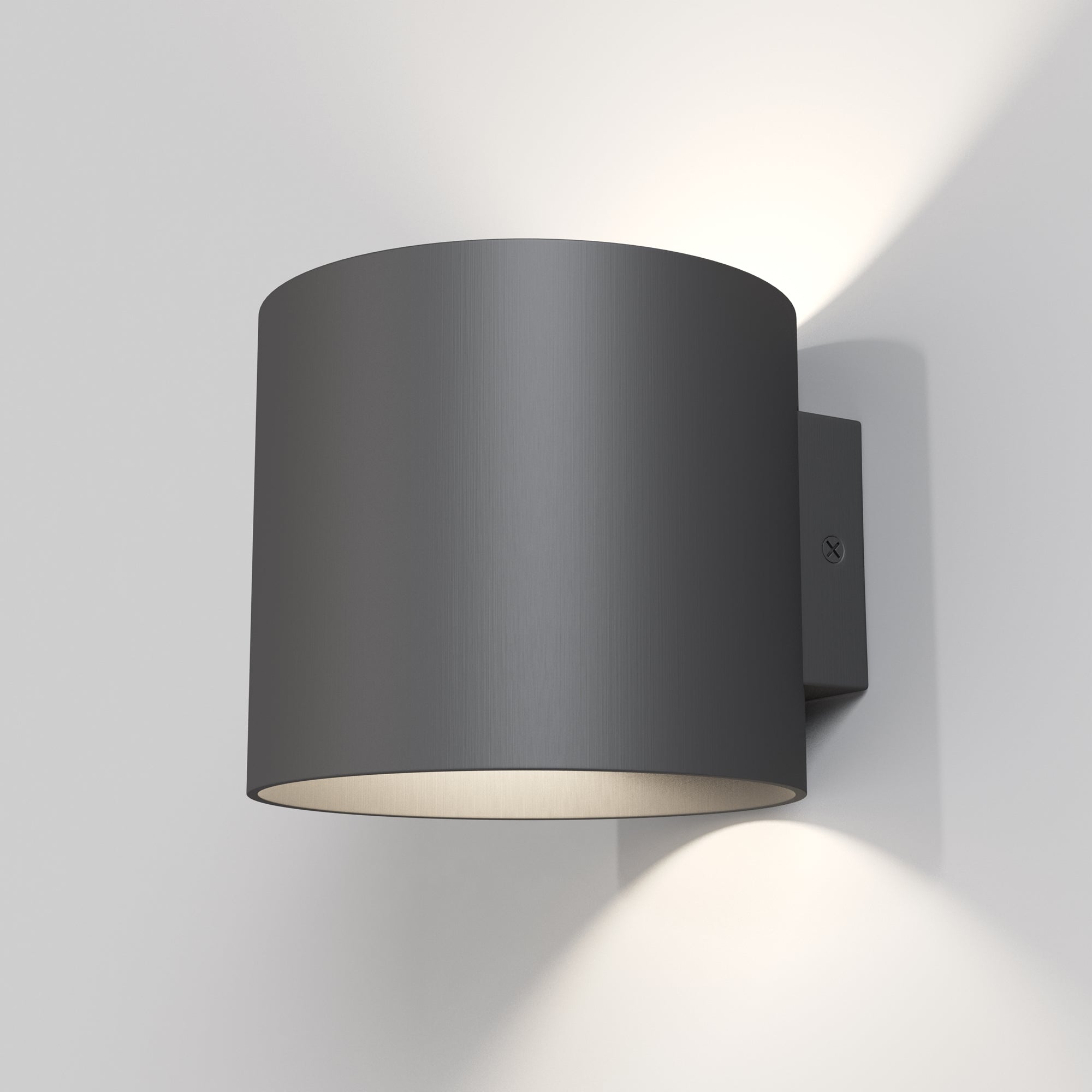 Rond Indoor Single Wall Light - White/Black/Matte Gold Finish