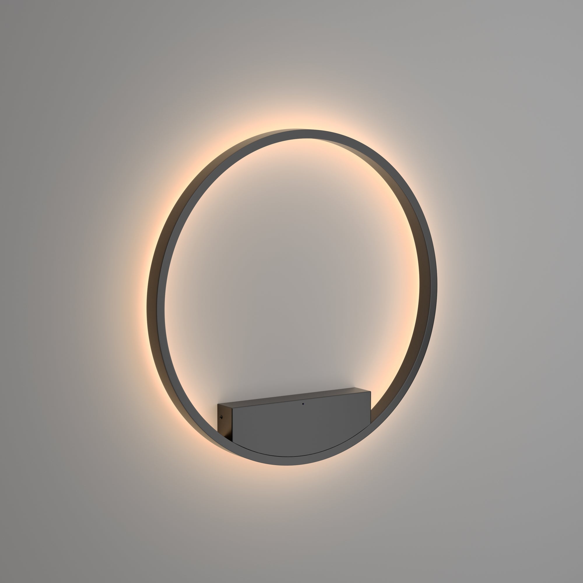 Rim Small/Medium/Large Indoor LED Wall Light - Black Finish