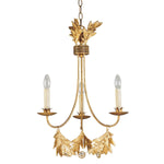 Sweet Olive 3L Centre Ceiling Light – Gilded Gold Finish