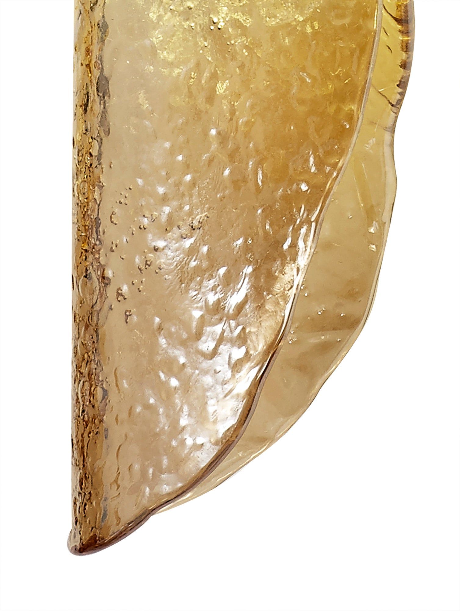Syros Wall Light, 1 x G9, Polished Chrome/Amber Glass/Smoked Glass/Clear Glass