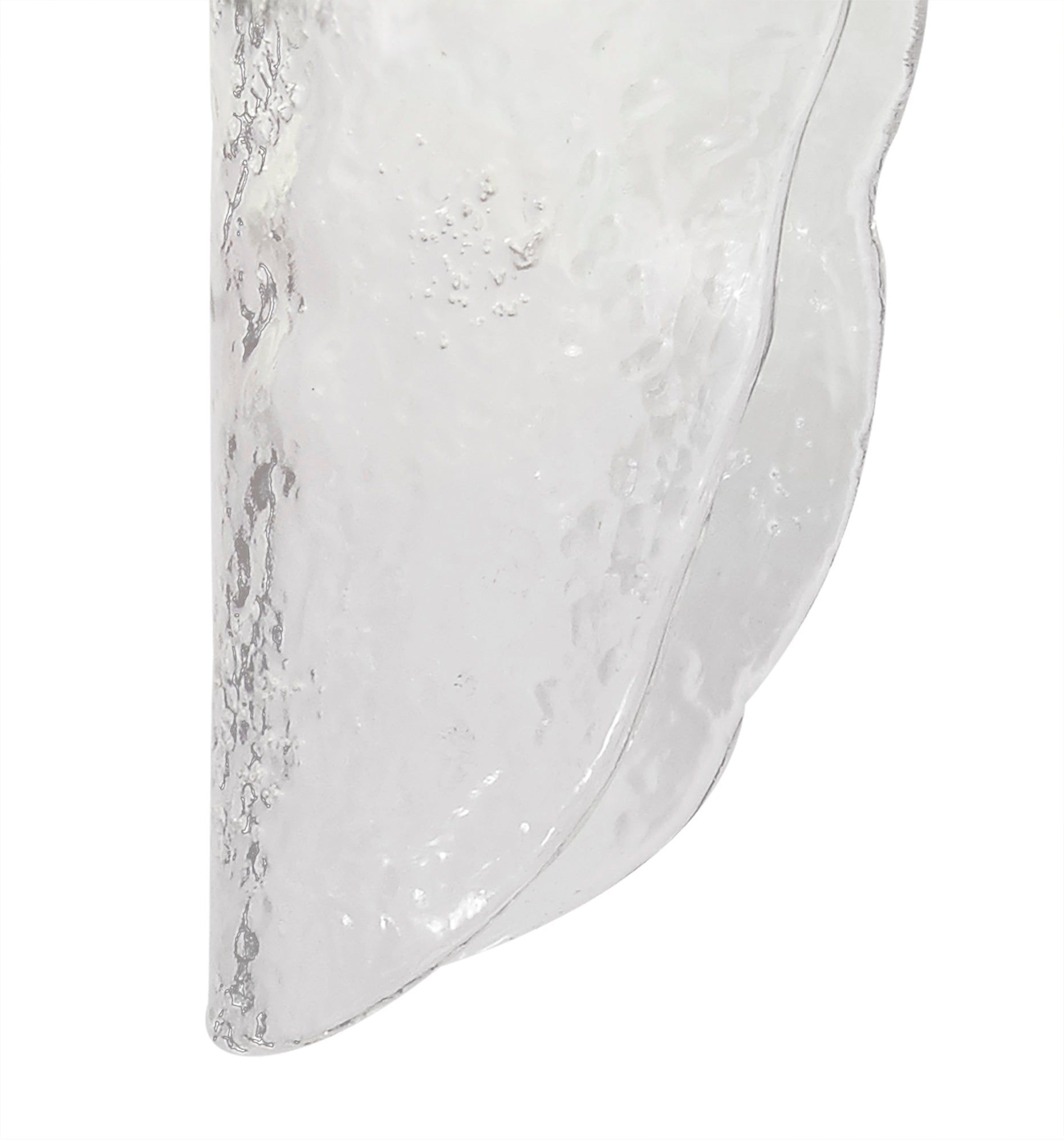 Syros Wall Light, 1 x G9, Polished Chrome/Amber Glass/Smoked Glass/Clear Glass