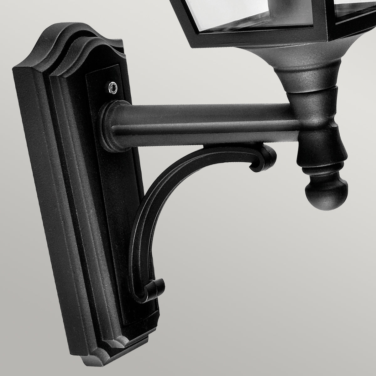 Turin 1 Light Medium/Large Down/Up Wall Lantern - Black