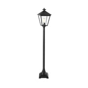 Turin 1/2/3Lt Lamp Post - Black IP54  E27