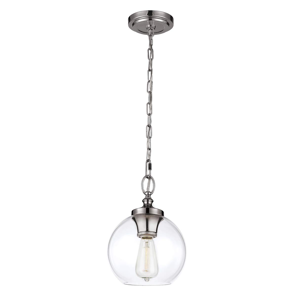 Tabby 1 Light Pendant - Various Size & Finish