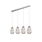 Taccia Kitchen Island Light 4 L. Led Chrome - Cusack Lighting