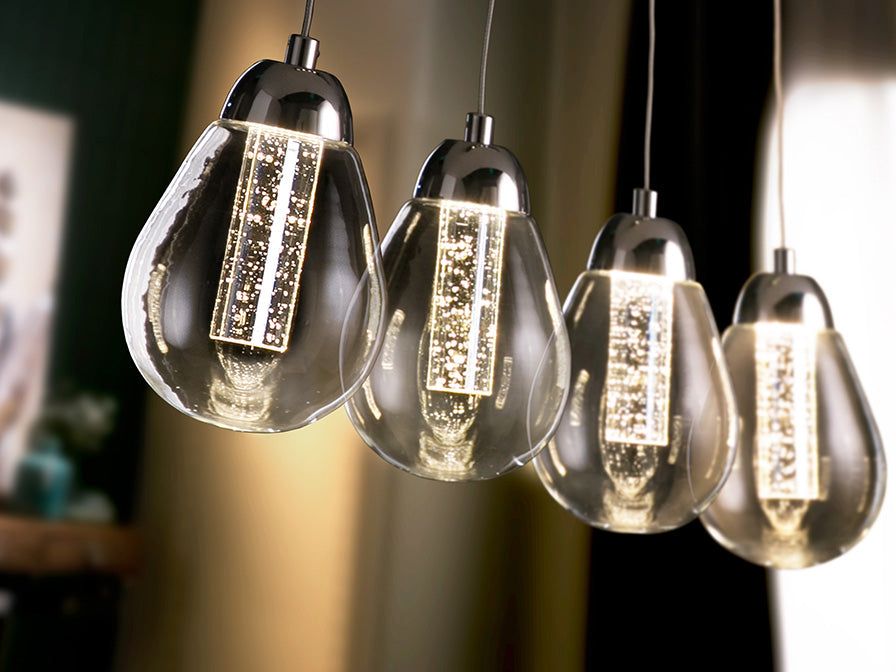 Taccia Lamp 4 L. Led Chrome