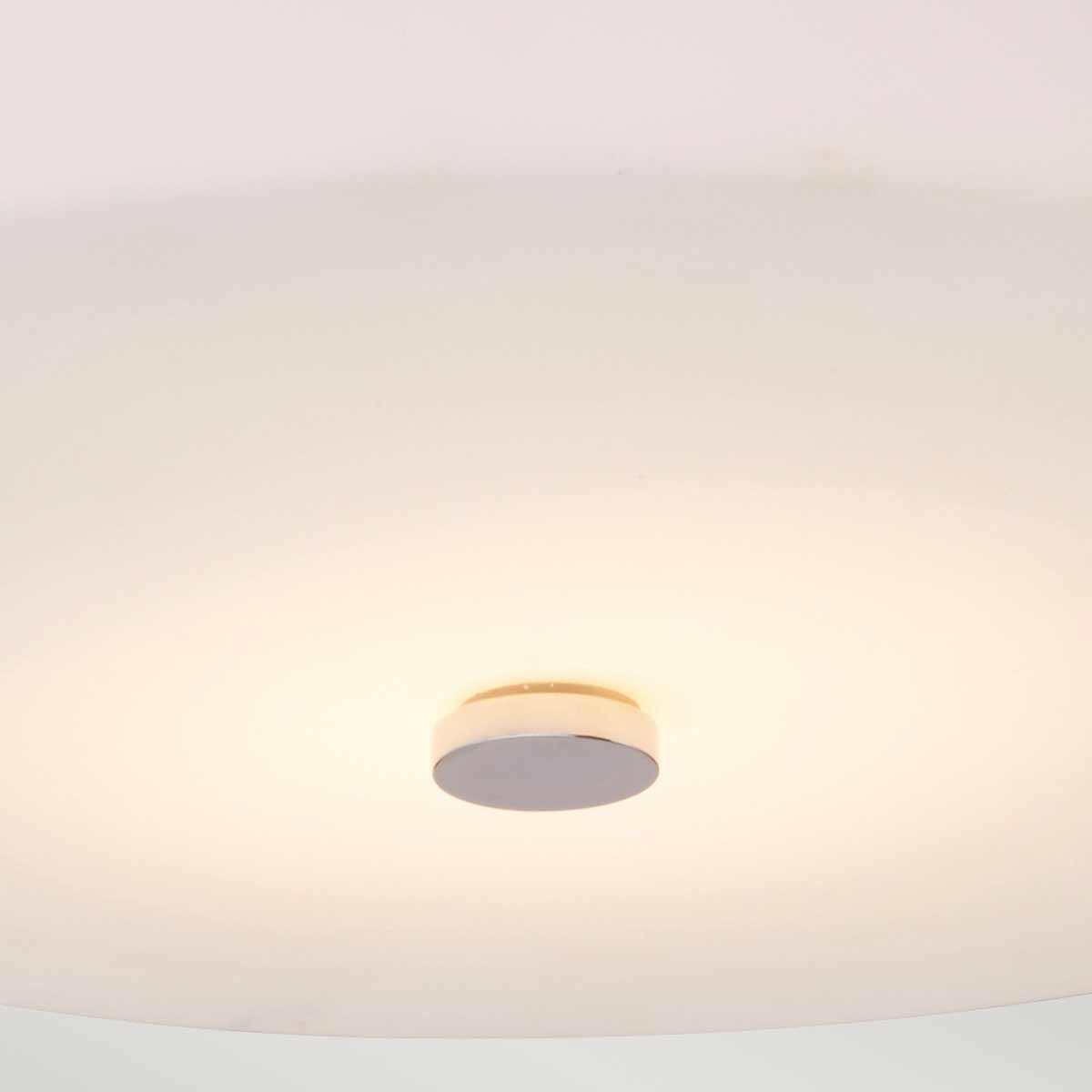 Tamar Medium/Large Flush Ceiling Light IP44 – Polished Chrome / Polished Chrome