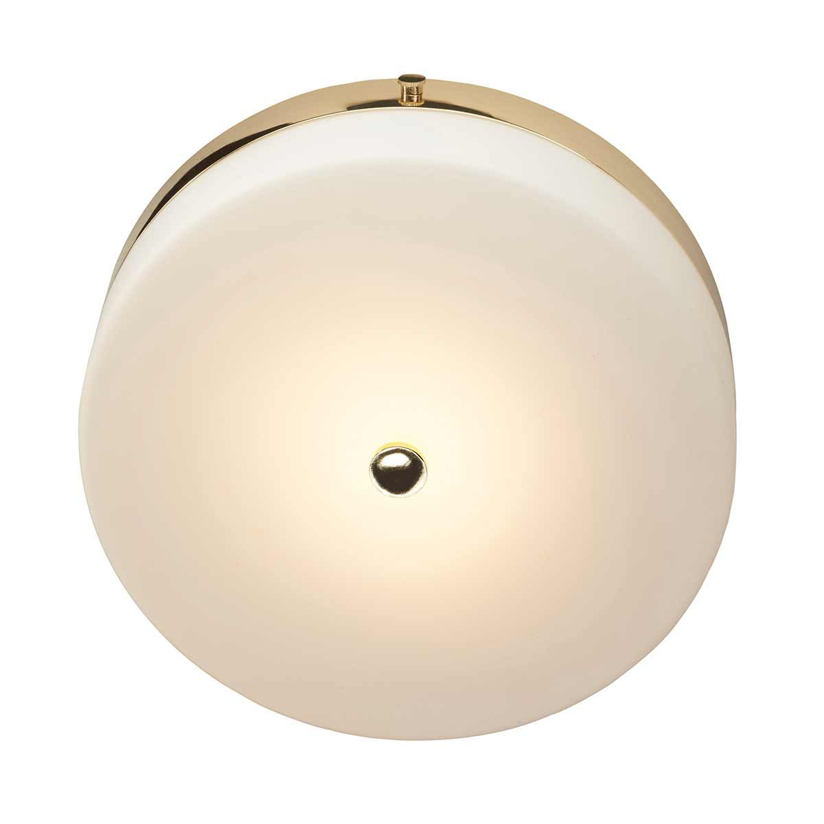 Tamar Medium/Large Flush Ceiling Light IP44 – Polished Chrome / Polished Chrome