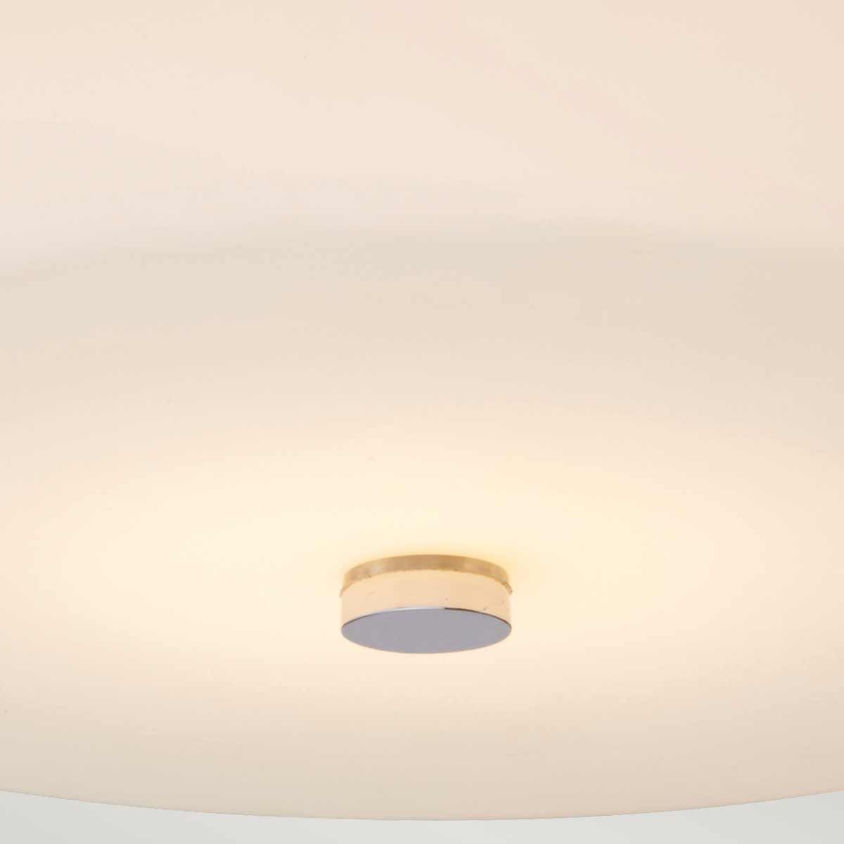 Tamar Medium/Large Flush Ceiling Light IP44 – Polished Chrome / Polished Chrome