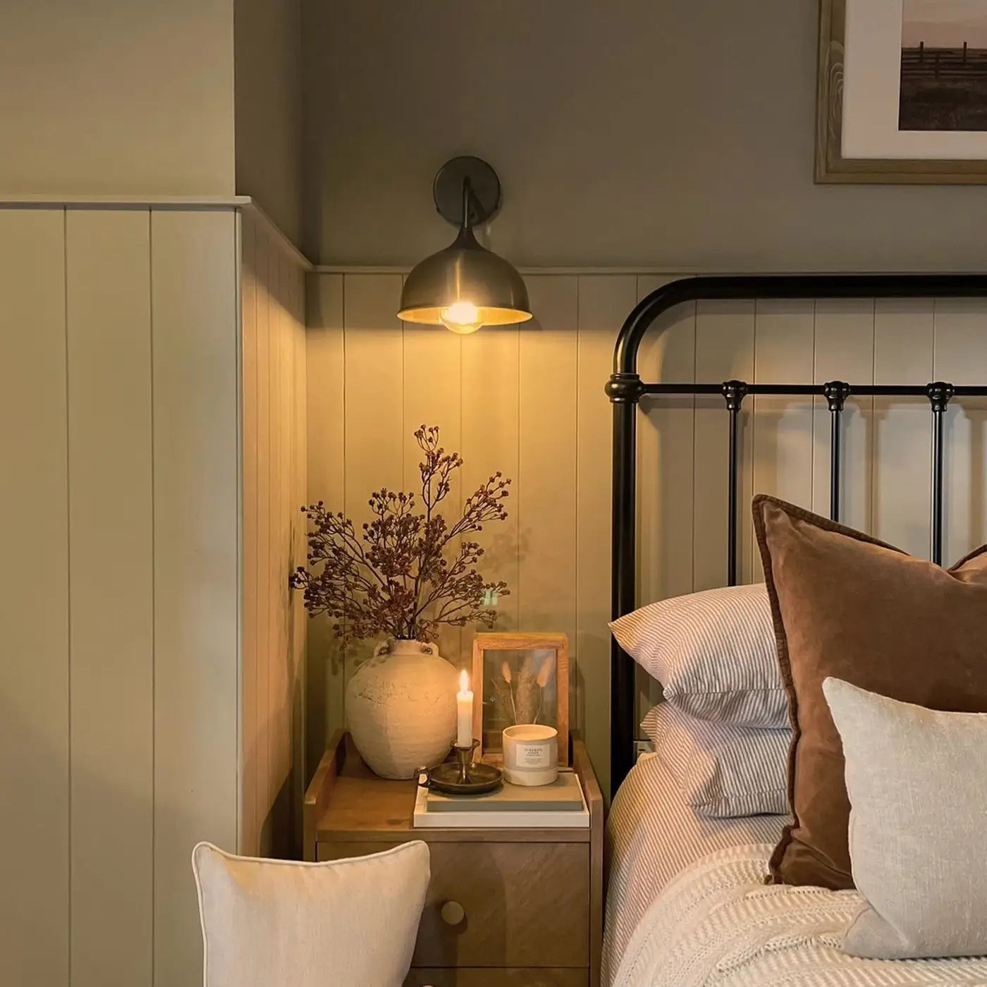Chelsea Dome Wall Light - Various Finishes