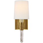 Vivian Single/Double Sconce- Nickel/ Brass Finishes
