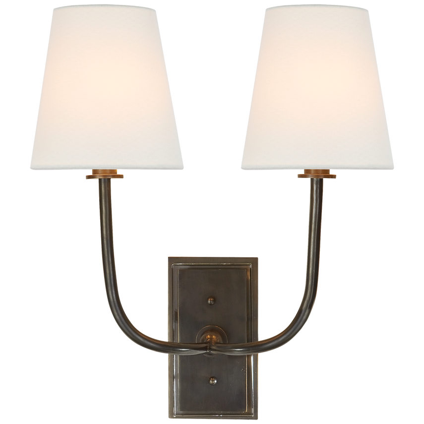 Hulton Single/ Double Sconce- Various Finishes