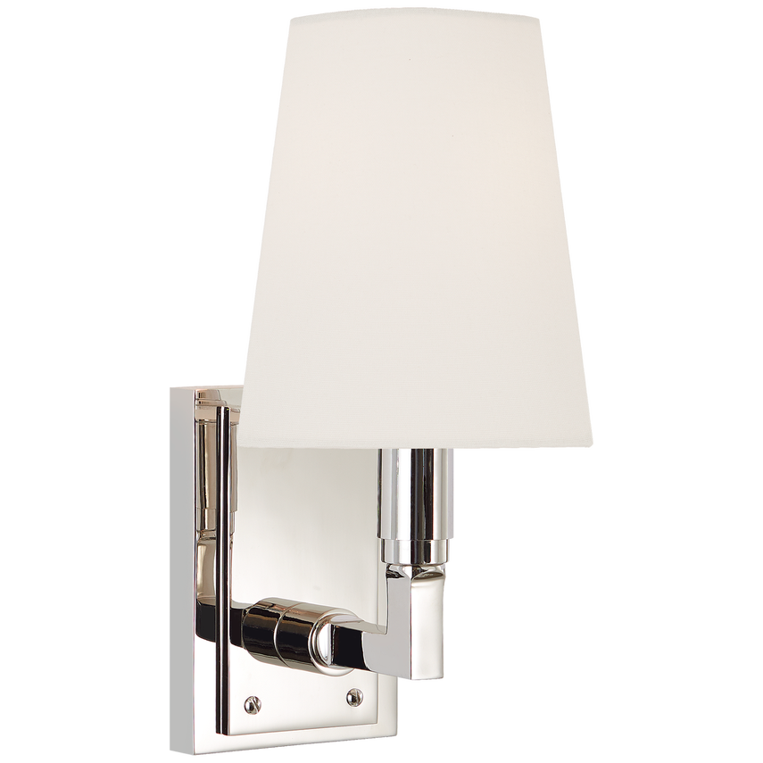 Watson Small Sconce- Nickel/ Brass Finishes