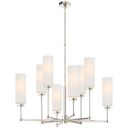Ziyi Large Chandelier- Bronze/ Nickel/ Brass Finishes