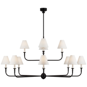 Piaf Grande Two-Tier Chandelier