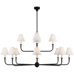 Piaf Grande Two-Tier Chandelier
