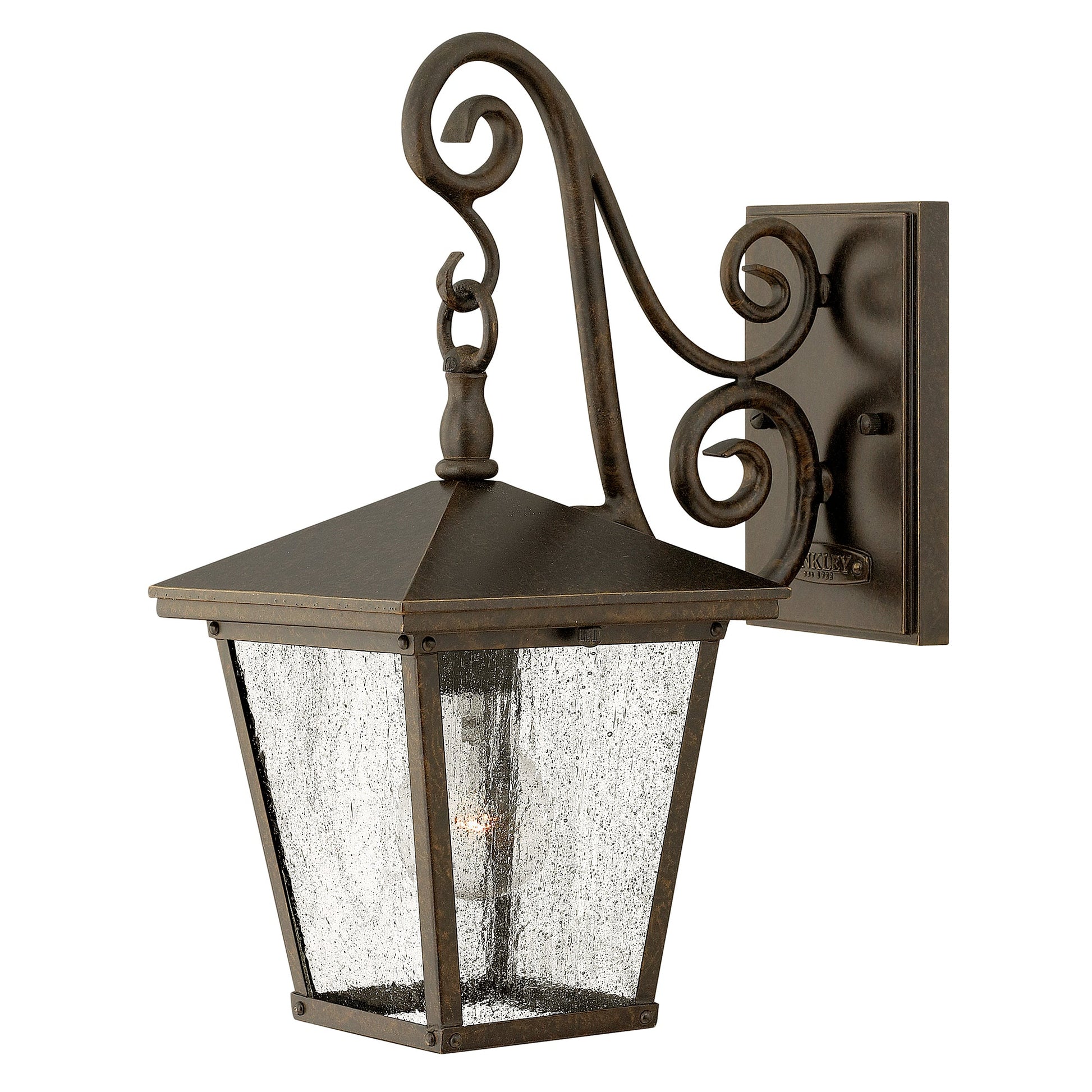Trellis Small Wall Lantern - Regency Bronze Finish