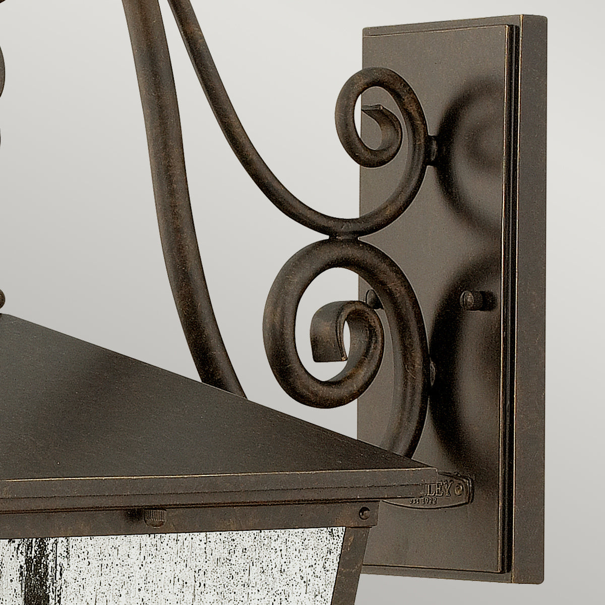 Trellis Large Wall Lantern - Regency Bronze Finish