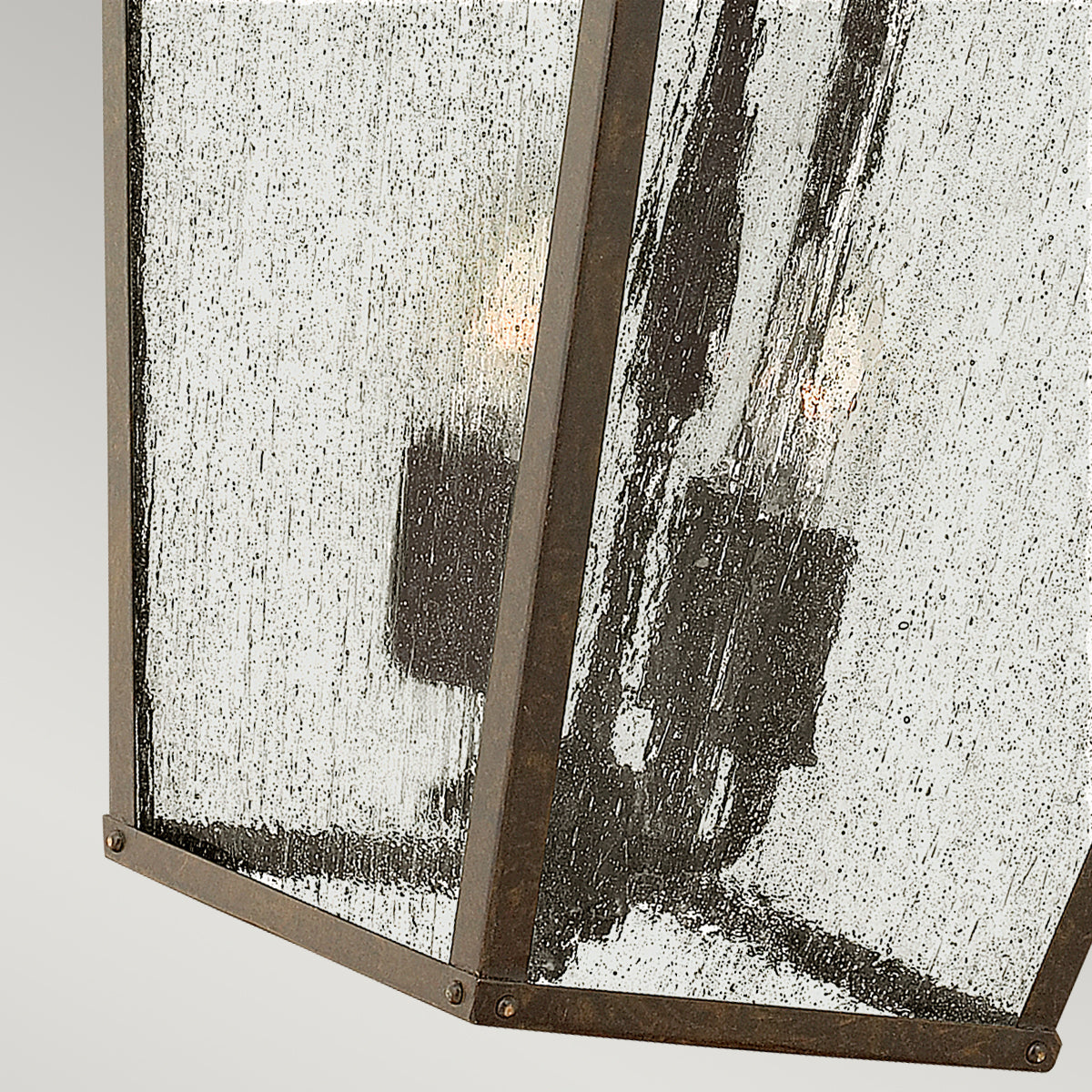 Trellis Large Wall Lantern - Regency Bronze Finish