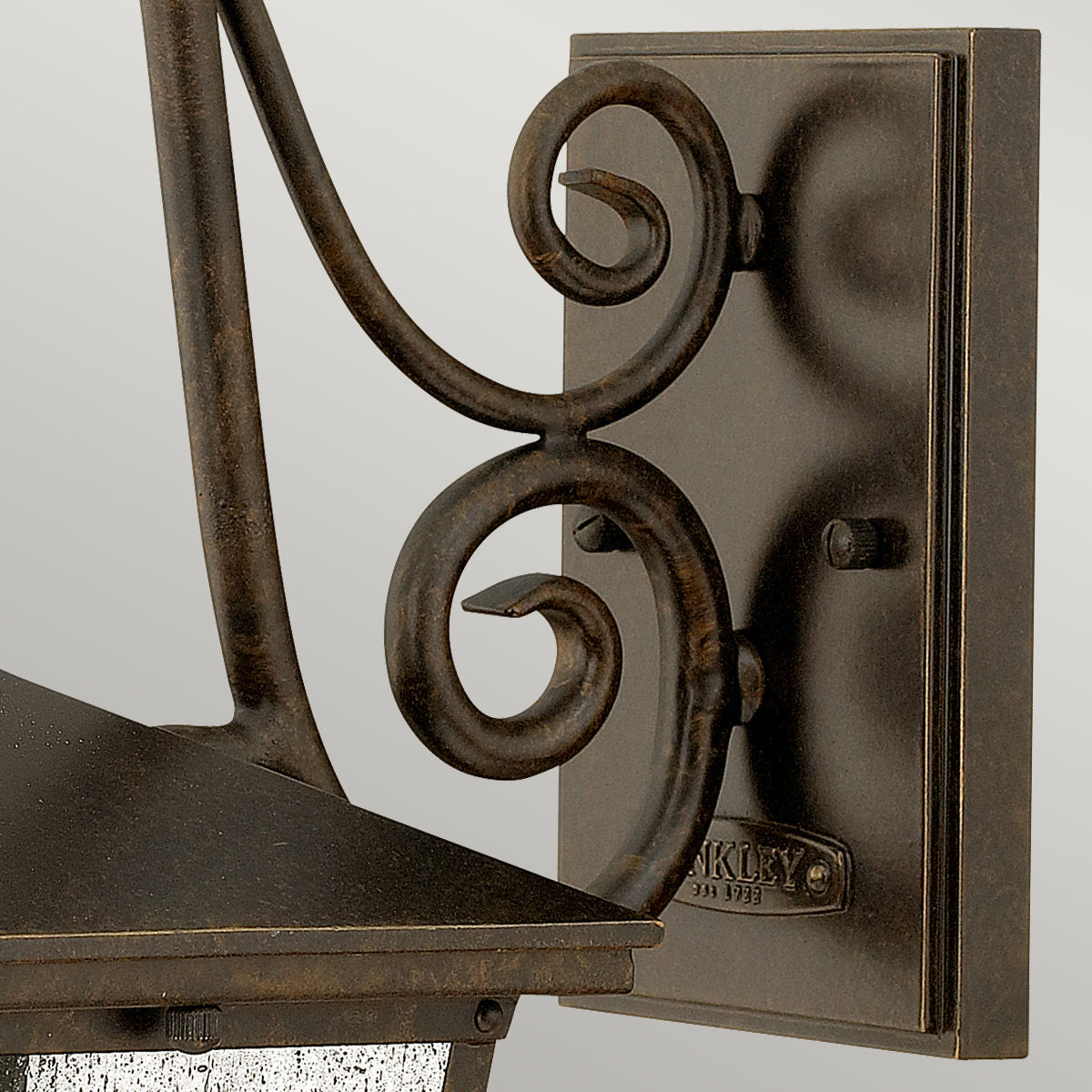 Trellis Small Wall Lantern - Regency Bronze Finish