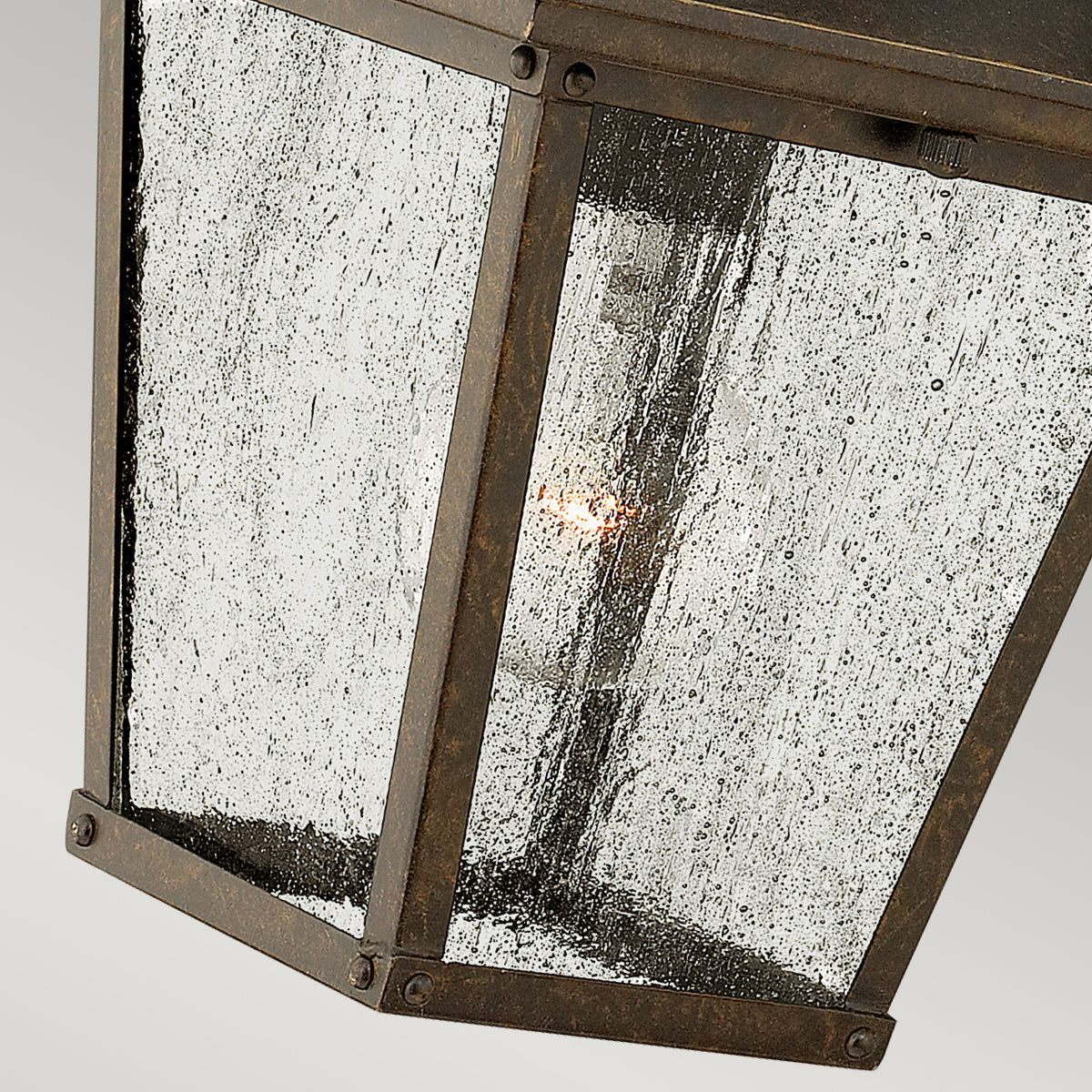 Trellis Small Wall Lantern - Regency Bronze Finish