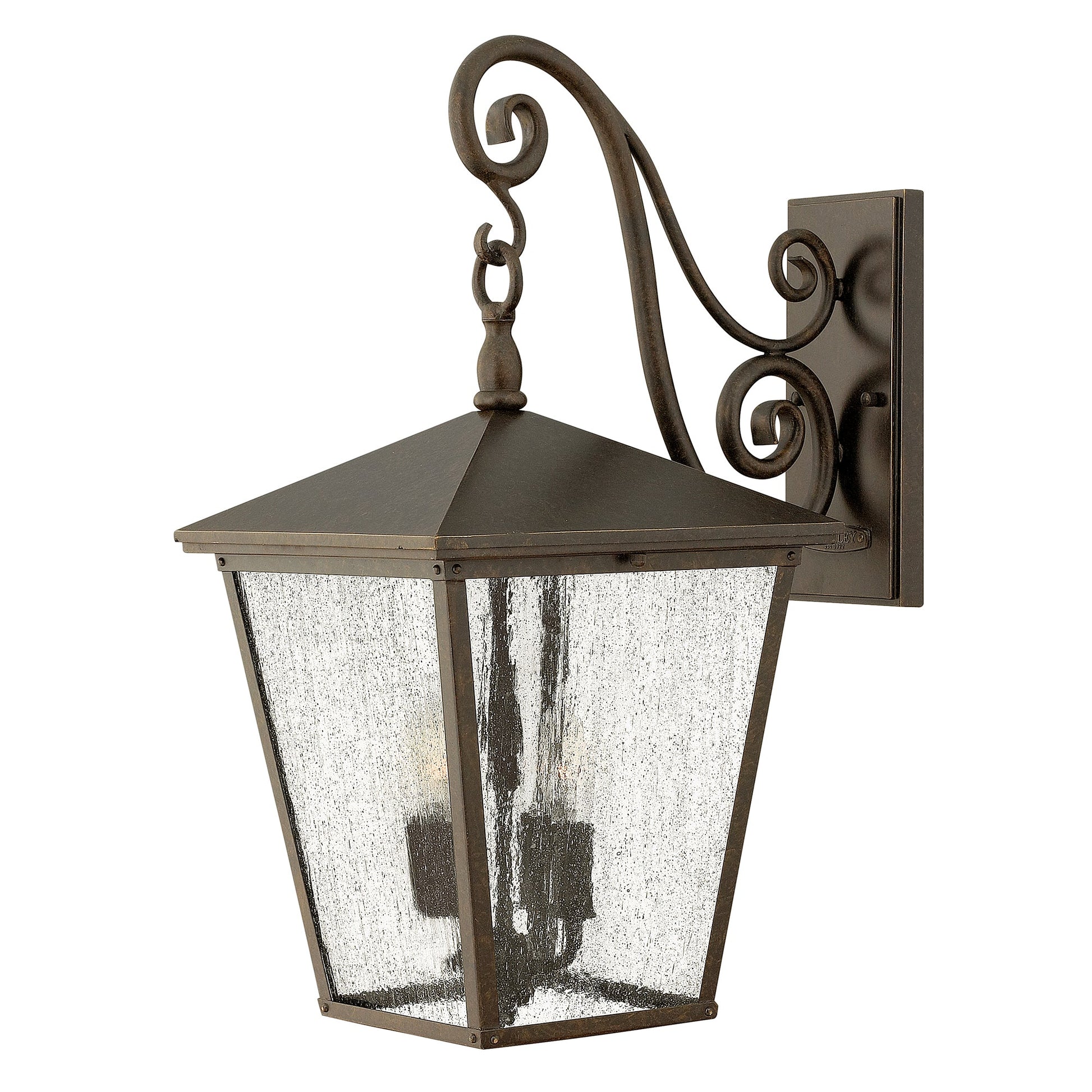 Trellis Large Wall Lantern - Regency Bronze Finish