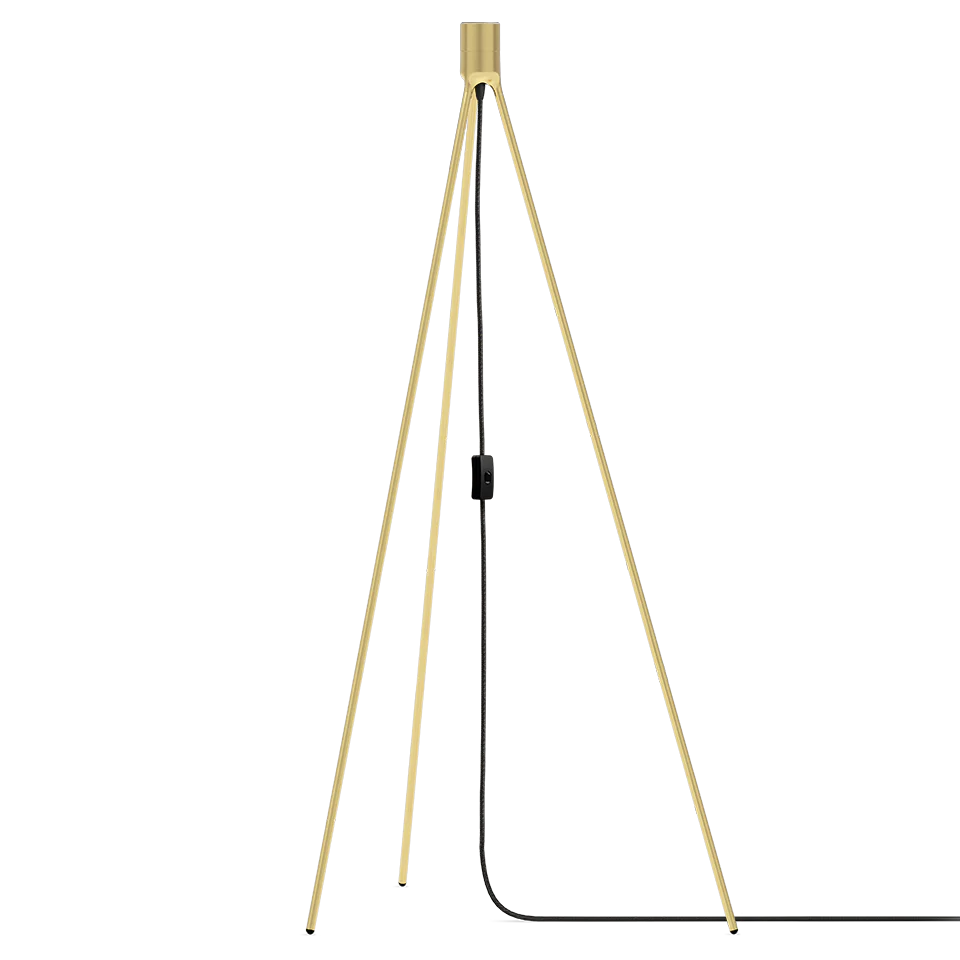 Tripod Floor Light - Brushed Brass