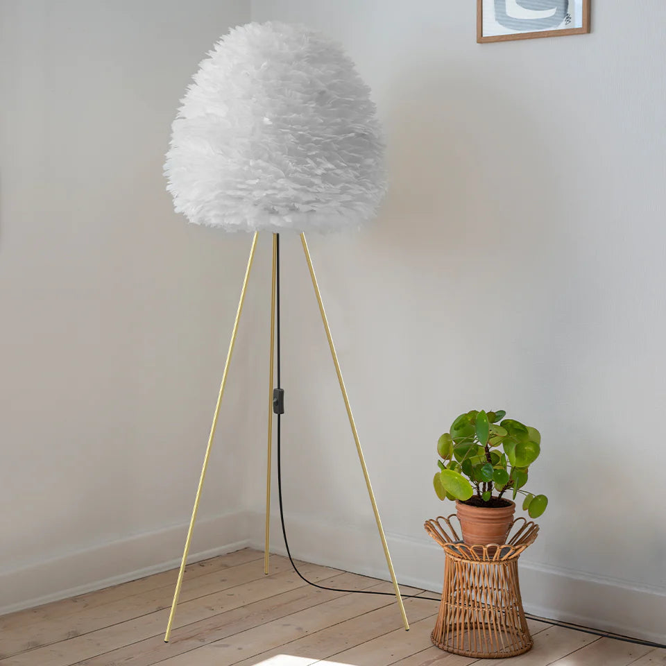 Tripod Floor Light - Brushed Brass