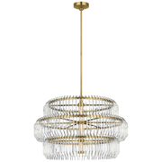 Killarney 32" Layered Drum Chandelier