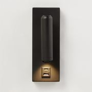 Marlow USB Charger Reading Light - Black/White