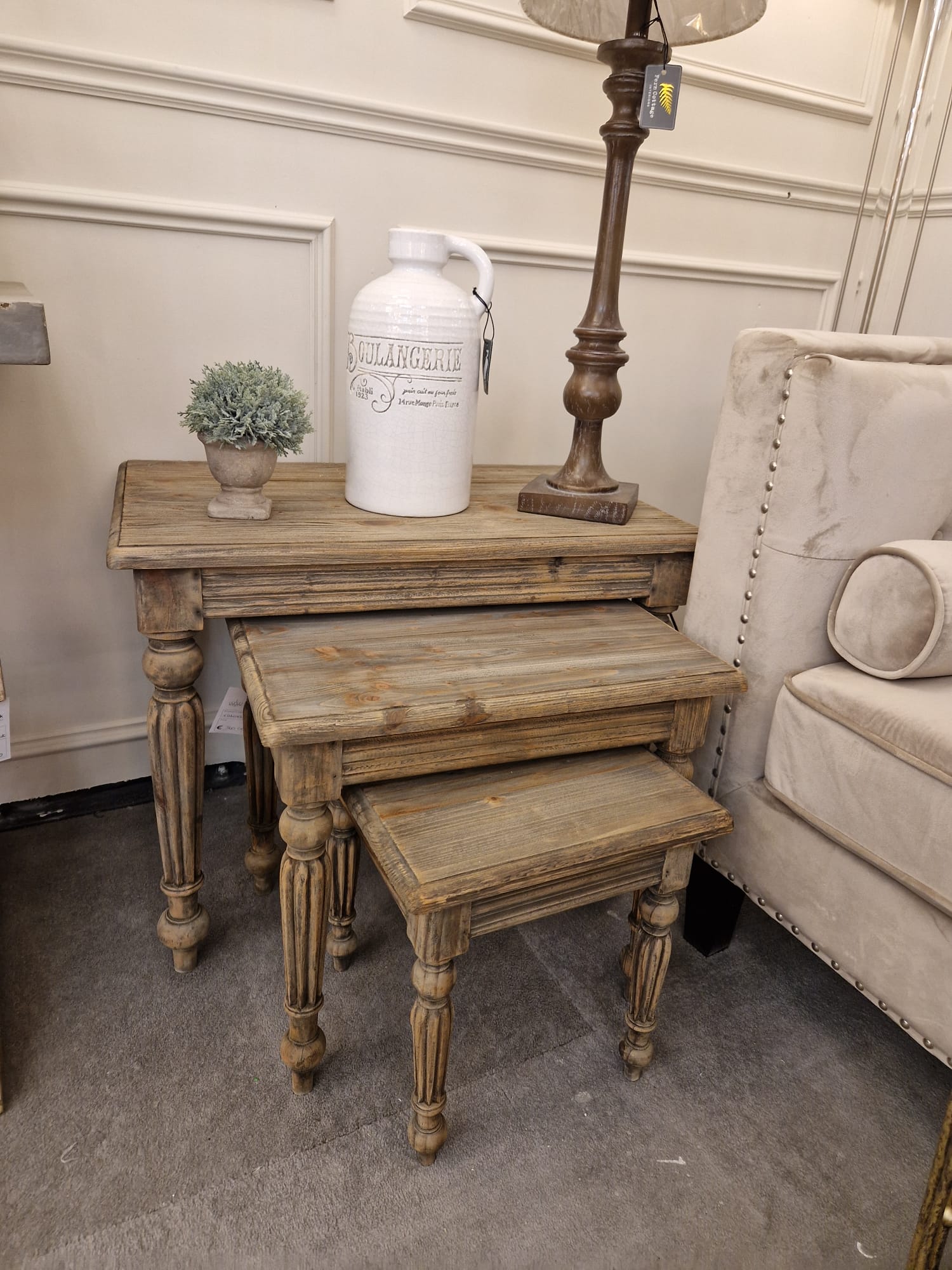 Wyatt Set of 3 Nesting Tables - Cusack Lighting