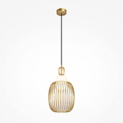 Levitation 1Lt Small/Large Single Pendant - Brass