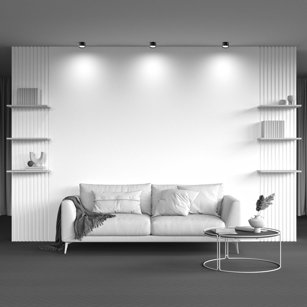 Hoop Flush Spotlight IP20 - Various Colours