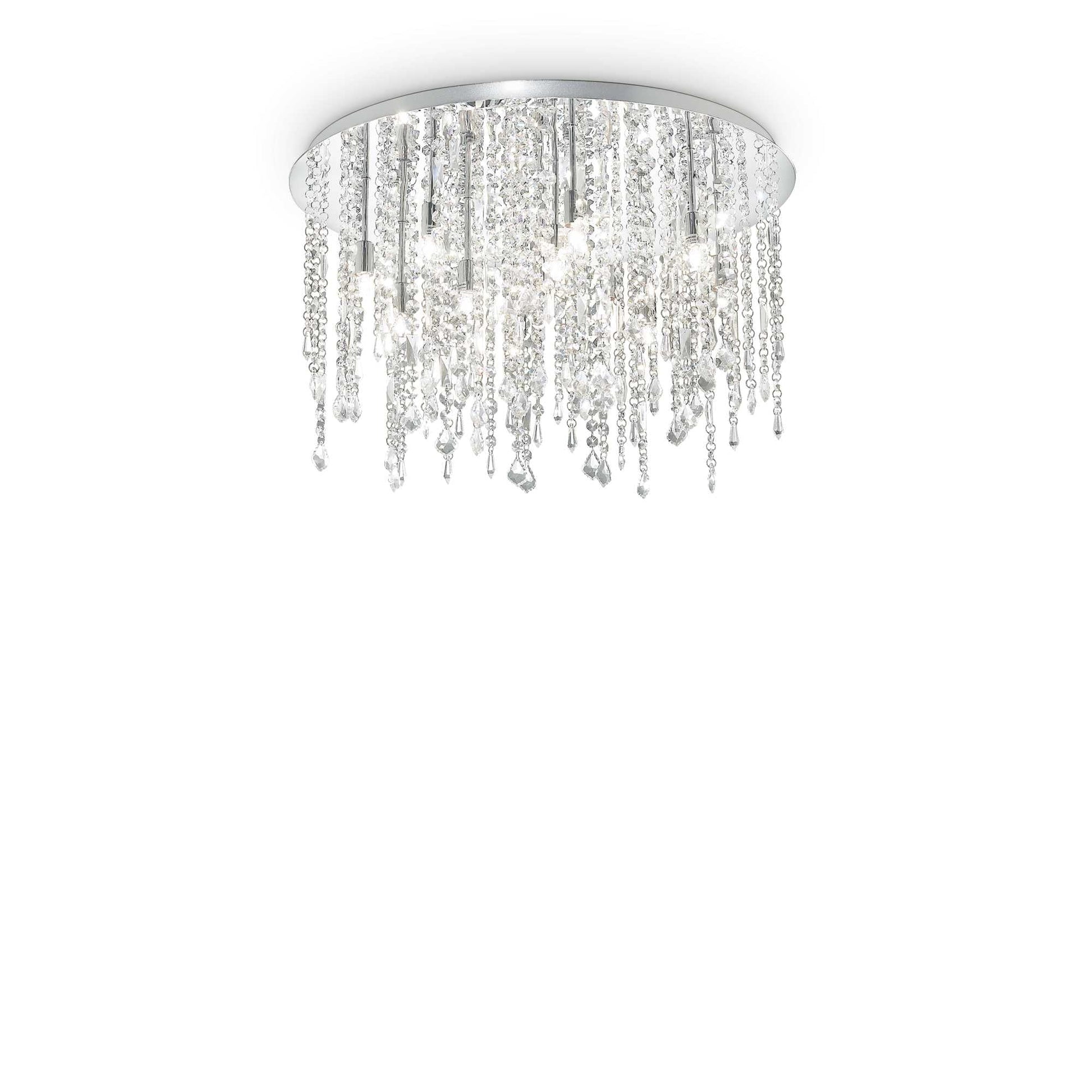 Royal Flush Light - Crystal Finish - Cusack Lighting
