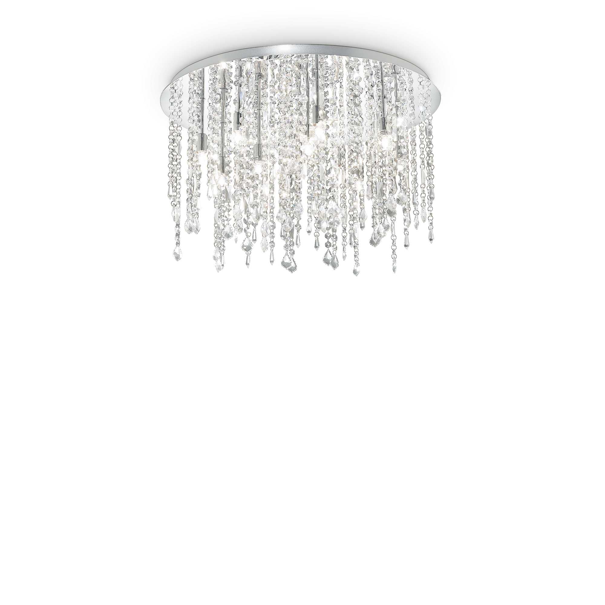 Royal Flush Light - Crystal Finish - Cusack Lighting