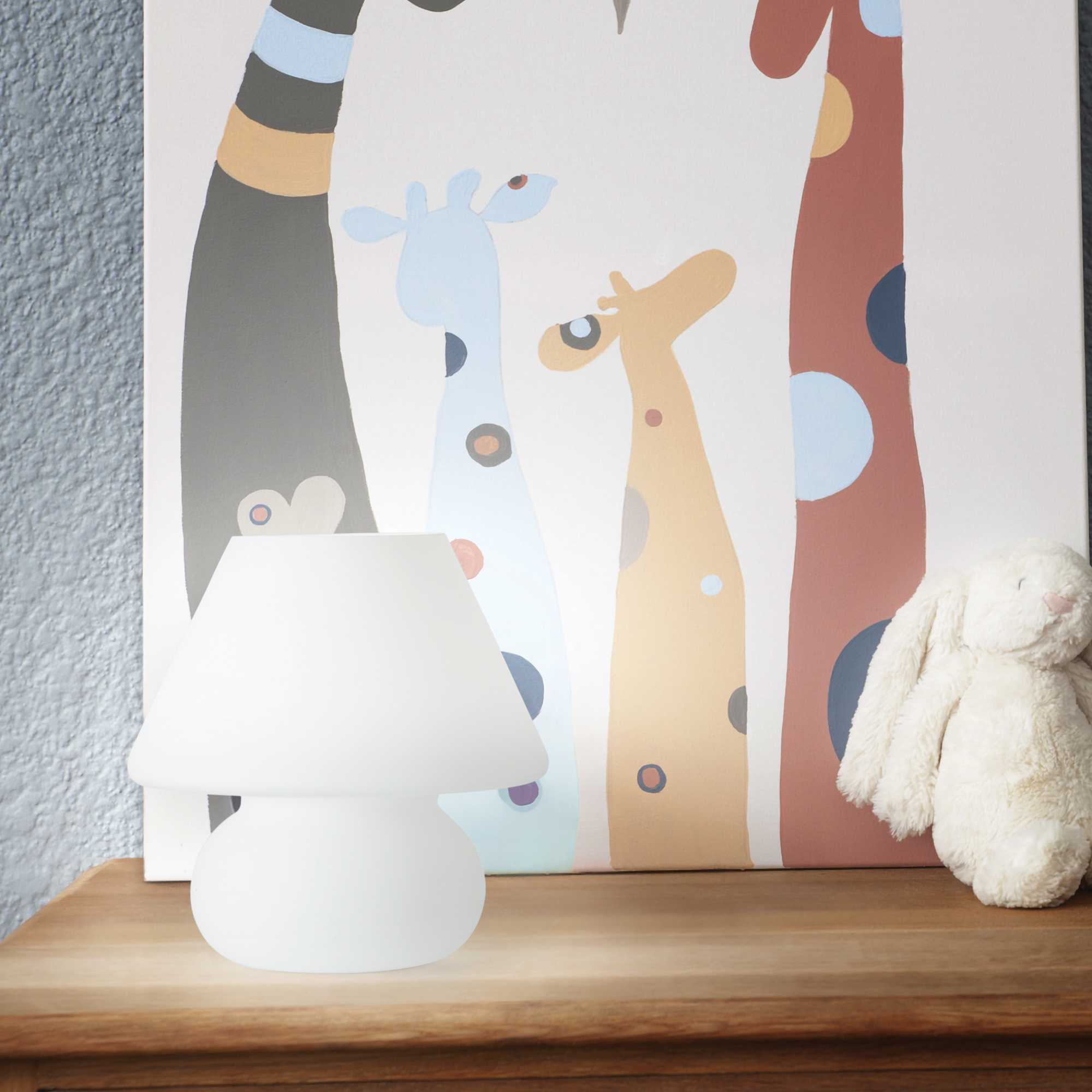 Prato Table Light - White Finish - Cusack Lighting