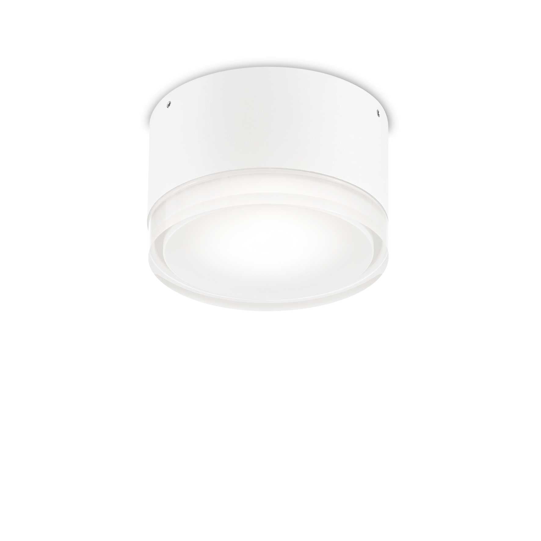 Urano Flush Ceiling Light - Anthracite/White Finish - Cusack Lighting