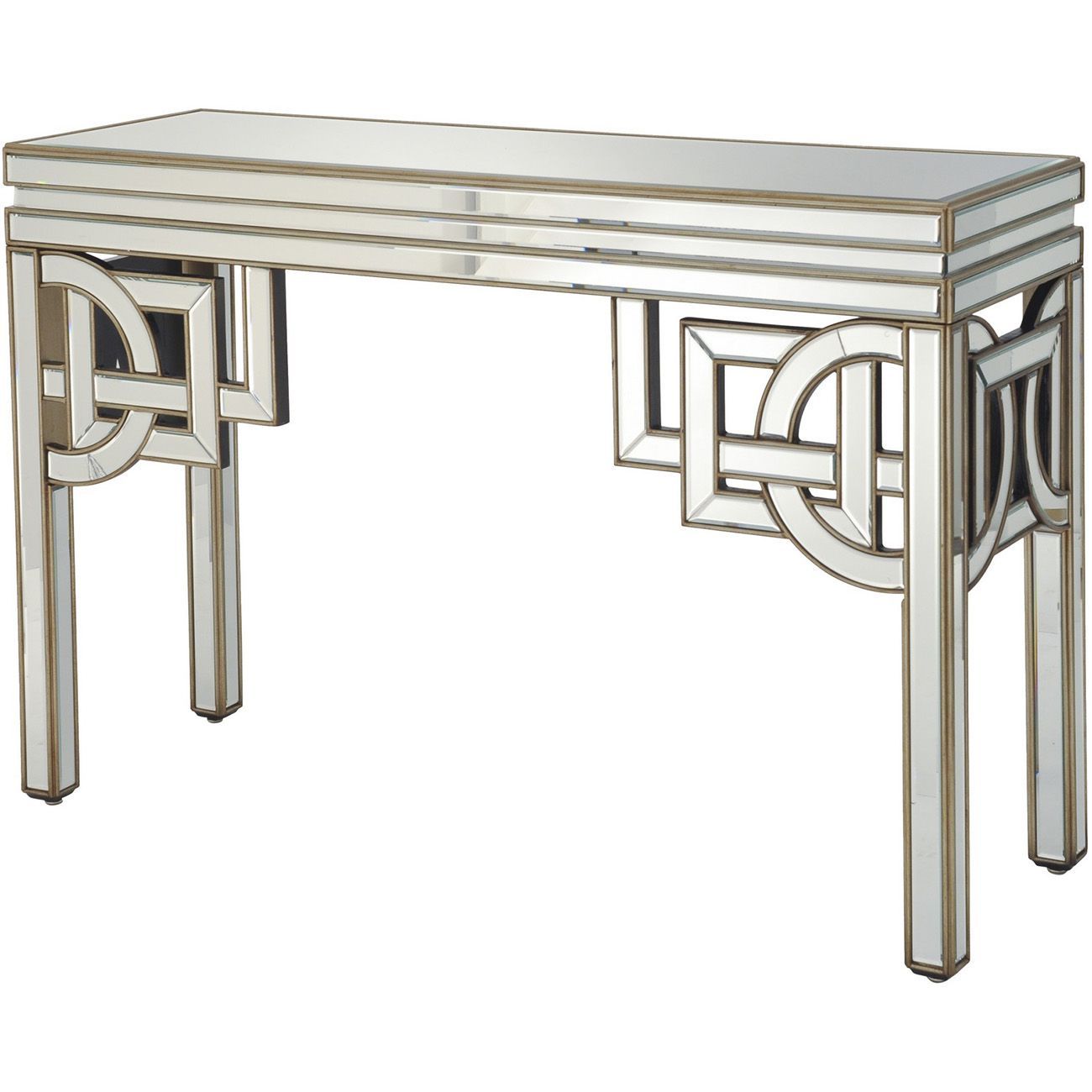 Claridge Deco Mirrored Console Table