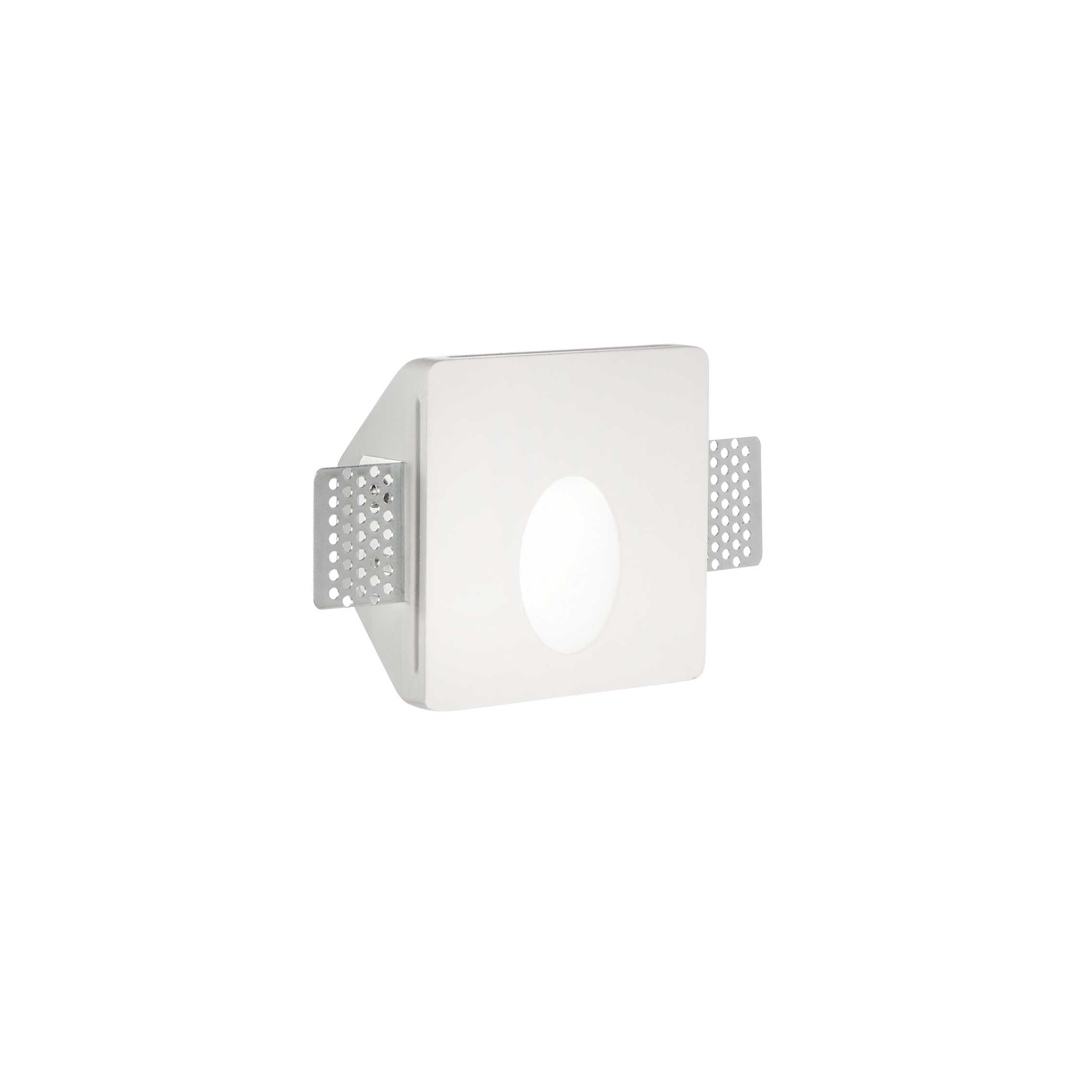 Walky Recessed Wall Light - White Finish - Cusack Lighting