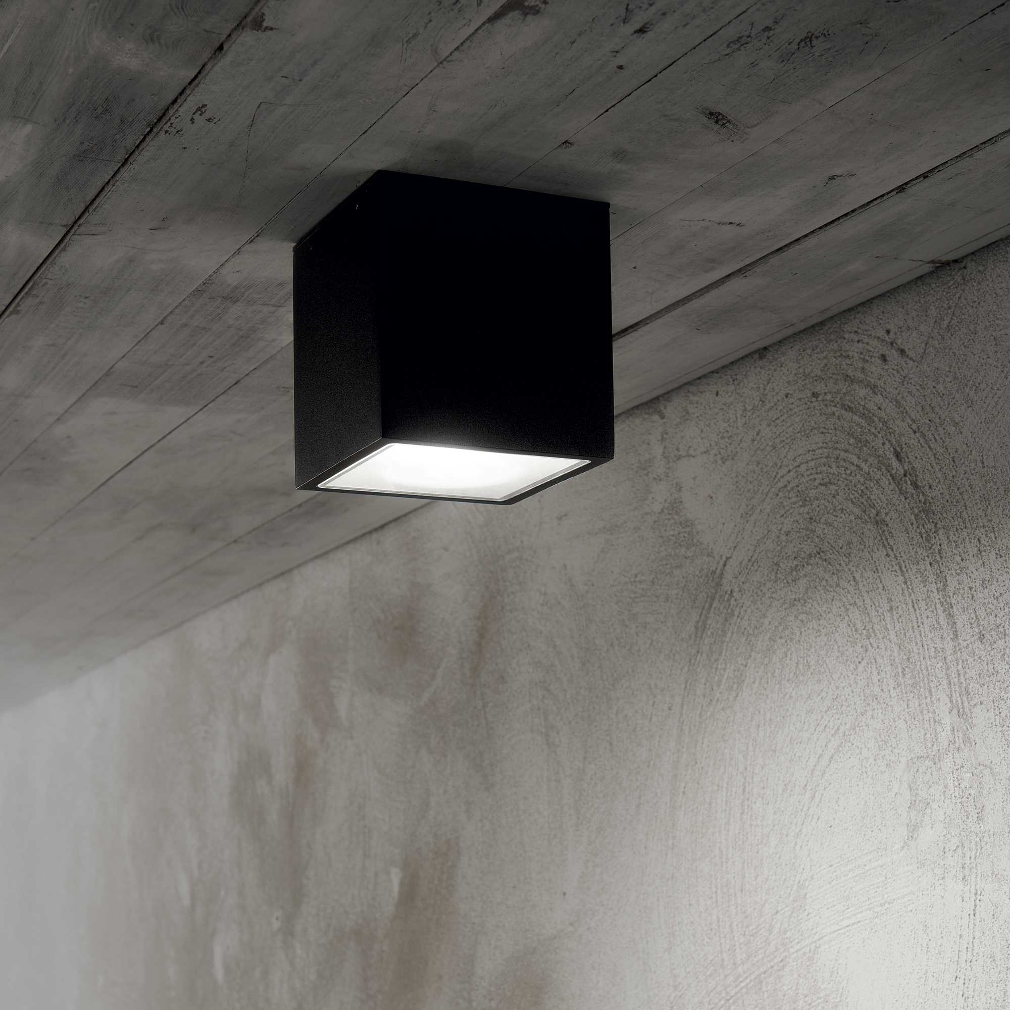 Techo Flush Ceiling Light - Anthracite/White/Black/Coffee Finish - Cusack Lighting