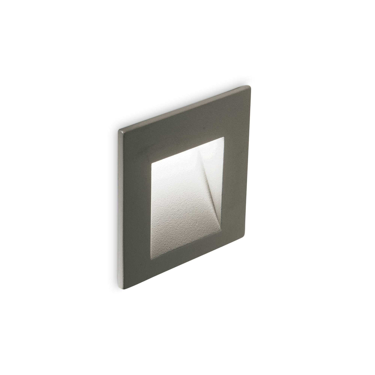 Bit Recessed Wall Light - Anthracite/White Finish - Cusack Lighting