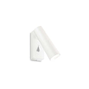 Pipe Wall Light Fitting - White/Black Finish - Cusack Lighting