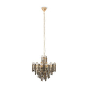 Maytoni 6Lt Flare Crystal Centre Lights - Gold Finish IP20
